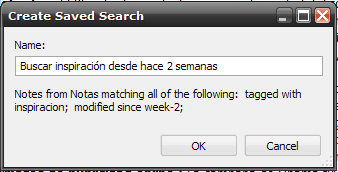 Create Saved Search